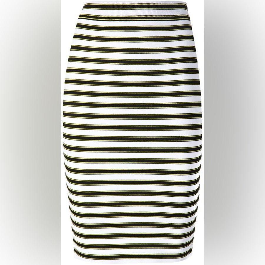 A.L.C. Marilyn Knit Stripe Pull On Skirt